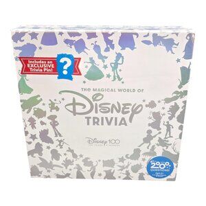 The Magical World of Disney Trivia: 100 Years of Wonder Trivia Board Game: NEW